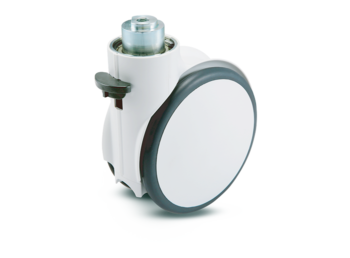 Shock-Absorbing Diagnostic Imaging Caster