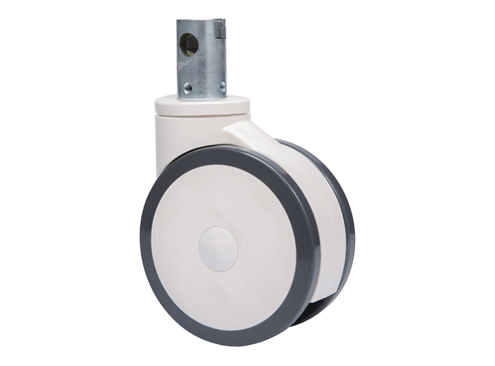 383 Series Rhombus Central Locking Twin Wheel Caster