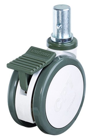 CPT Twin Wheel Caster - Round Stem