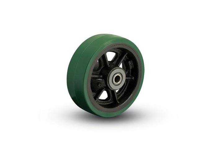 ALBION PF/PI/PY Polyurethane on Cast Iron Core Wheels